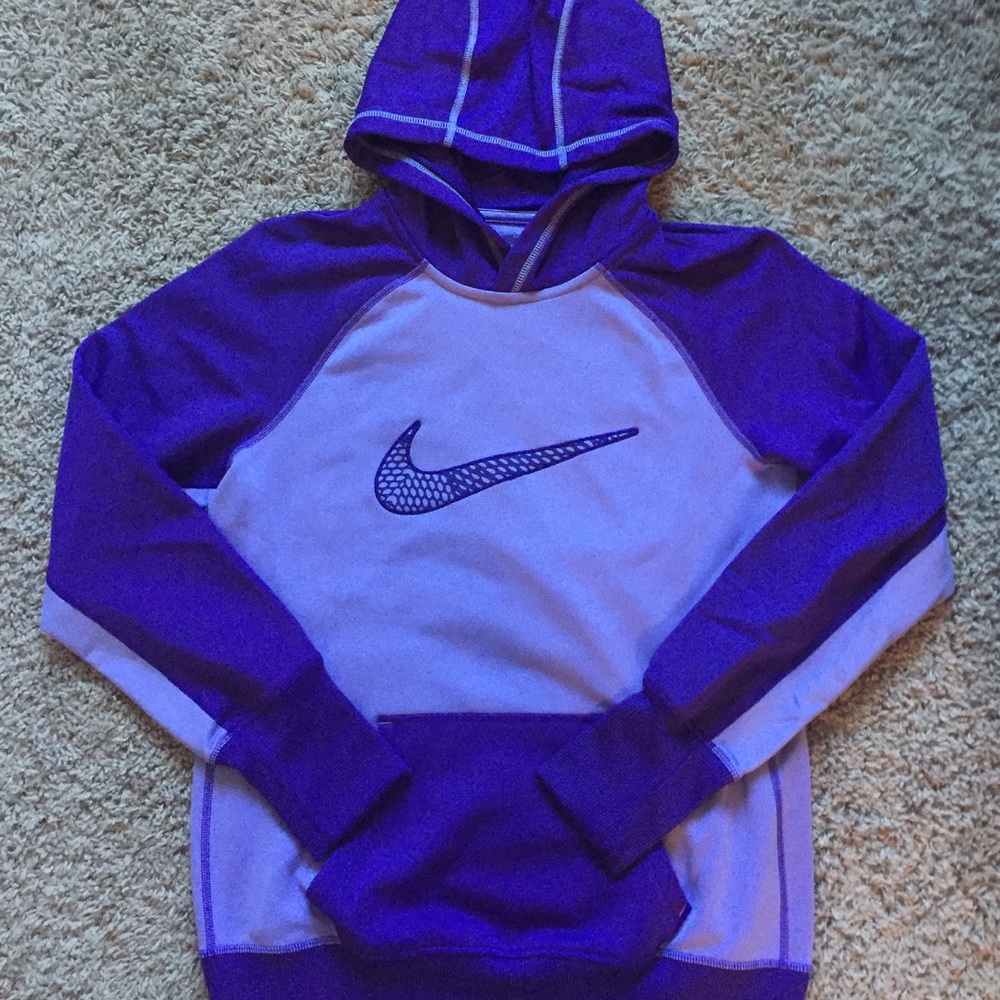 Nike Purple Therma-Fit Sweatshirt